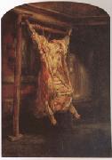 Rembrandt Peale The Carcass of Beef (mk05) oil on canvas